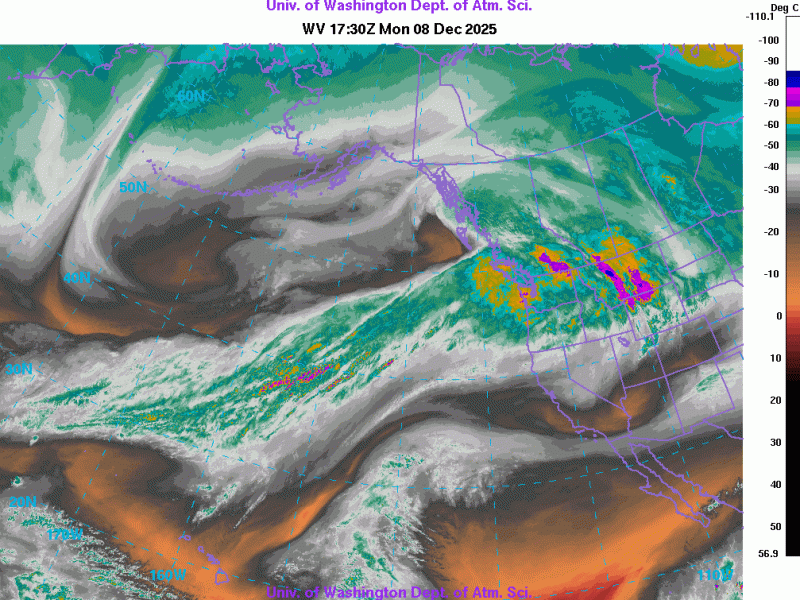 Two-part Atmospheric River event now&nbsp;underway